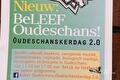 Flyer van BeLEEF Oudeschans voor de Oudeschanskerdag 2.0