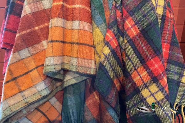 Tartan plaids 100% gerecycled wol