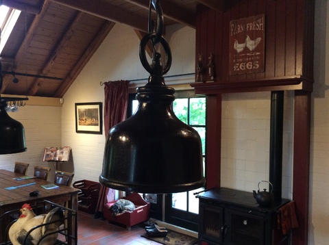 Hanglamp industriemodel, tijdloos!