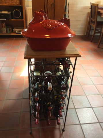 Kippenschaal voor in de oven of gewoon op het aanrecht