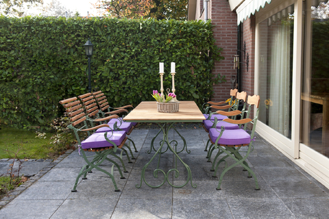 Naast mooi ook inklapbaar en met zitcomfort!