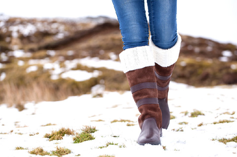 Dubarry Trinity sokken met kabelmotief.
