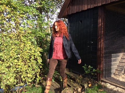 Damesblouse Dubarry, ook in wit.