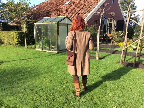 Longcoat in tweed